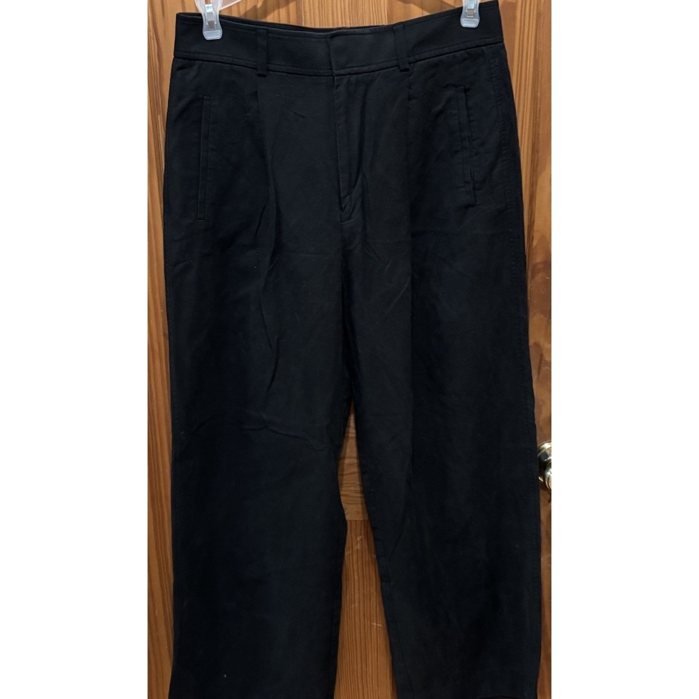 Everlane Wide Leg Black Women's Pants Size 10 Short